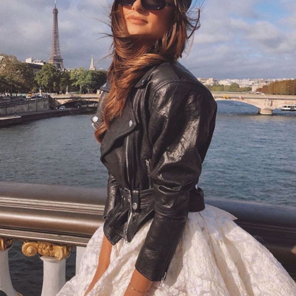 GRLFRND Charlie Leather Moto Jacket